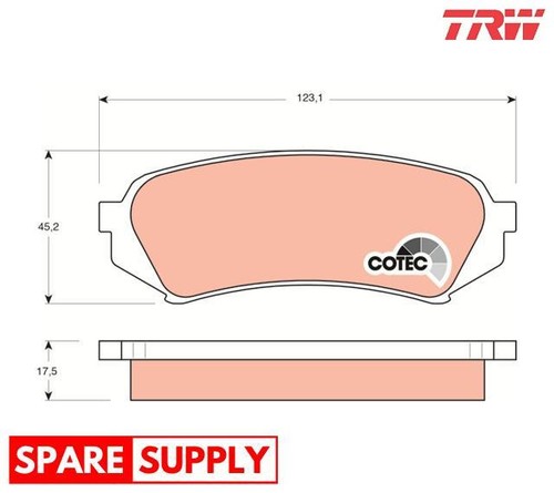 Brake pad set disc - set,,