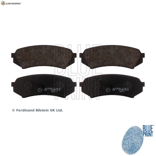 Brake pad set disc - pad,