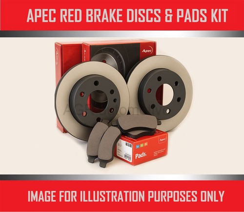 Rear discs and pads kit - kit, apec
