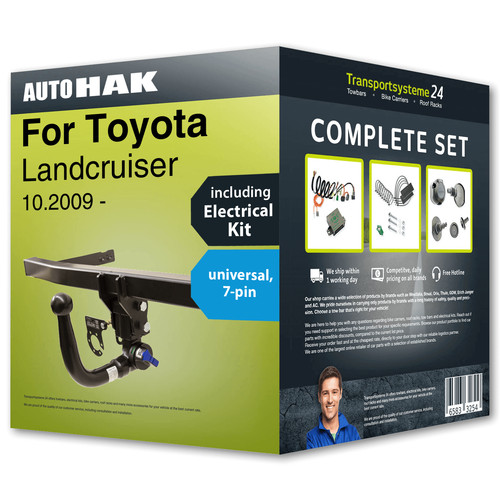 Towbar detachable for toyota - towbar,
