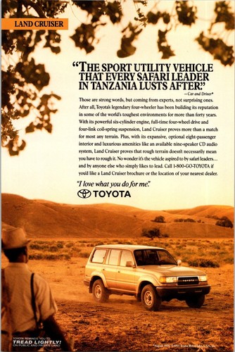 Toyota land cruiser - toyota, safari