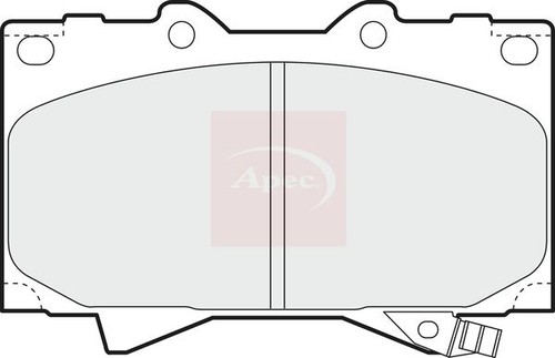 Disc brake pad - pad, set