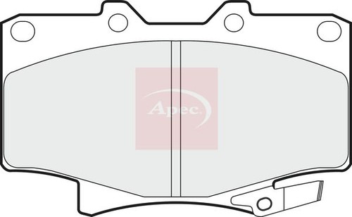 Brake pad set for disc - brake,